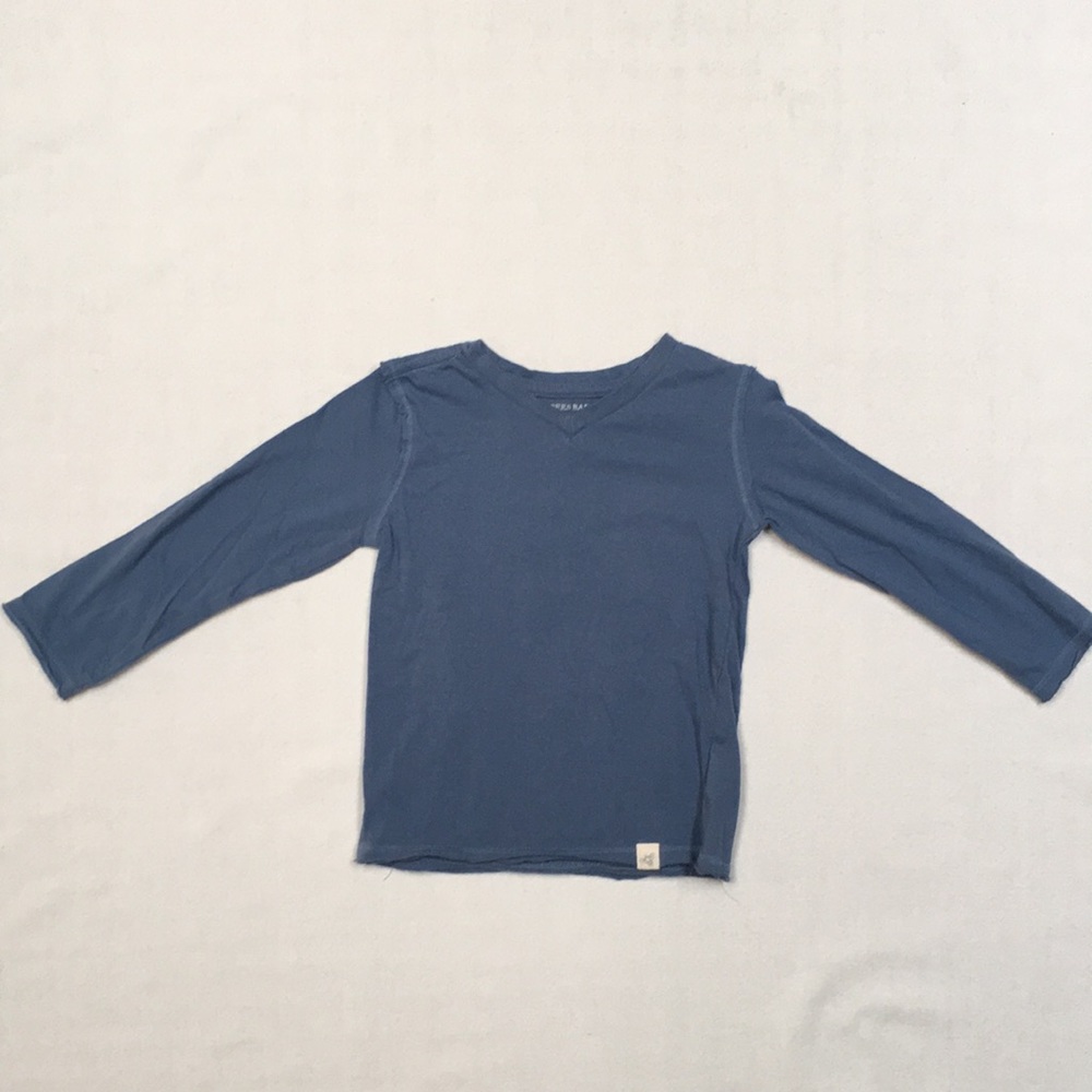 Burt’s Bees Baby Solid V-Neck Organic LS T-Shirt